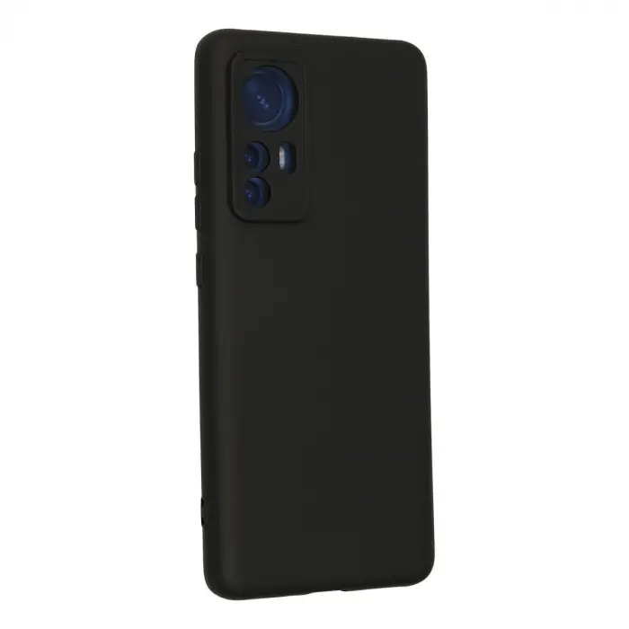 Xiaomi Mi 12 Kılıf Nano İçi Kadife Silikon - Siyah