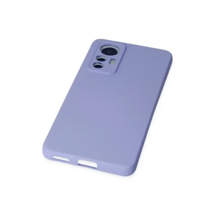 Xiaomi Mi 12 Lite Kılıf Nano İçi Kadife Silikon - Lila