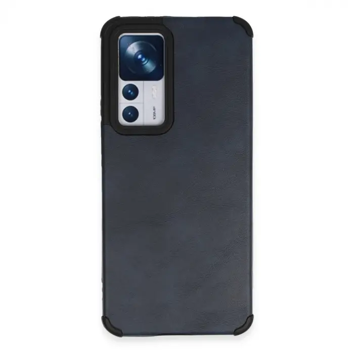 Xiaomi Mi 12t Kılıf Loop Deri Silikon - Lacivert