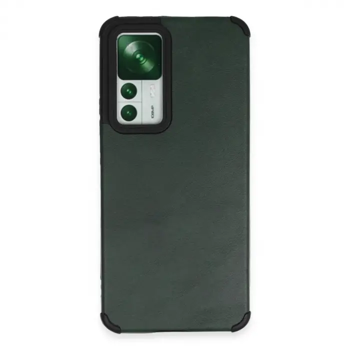 Xiaomi Mi 12t Kılıf Loop Deri Silikon - Yeşil