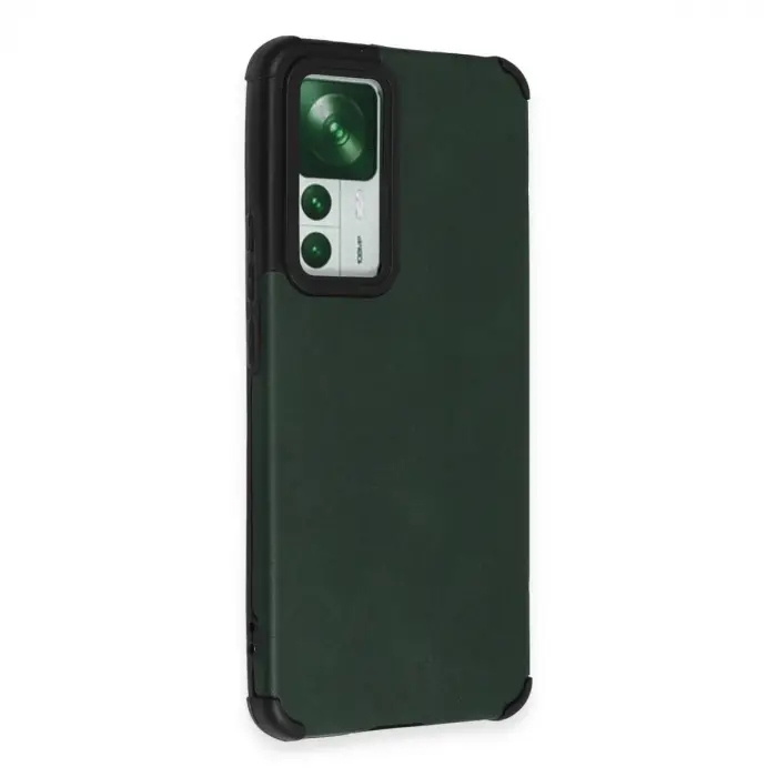 Xiaomi Mi 12t Kılıf Loop Deri Silikon - Yeşil