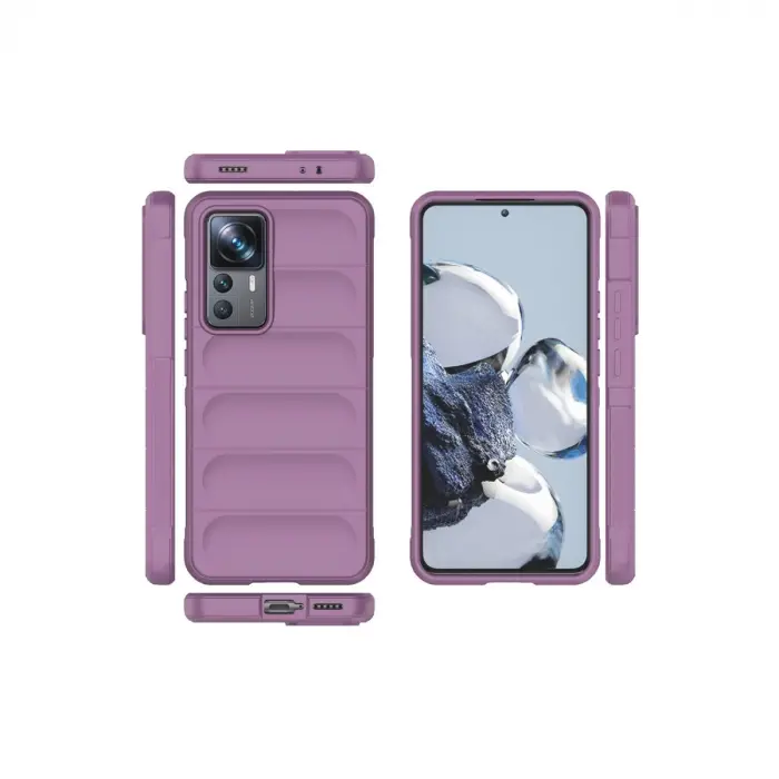 Xiaomi Mi 12t Pro Kılıf Optimum Silikon - Mor