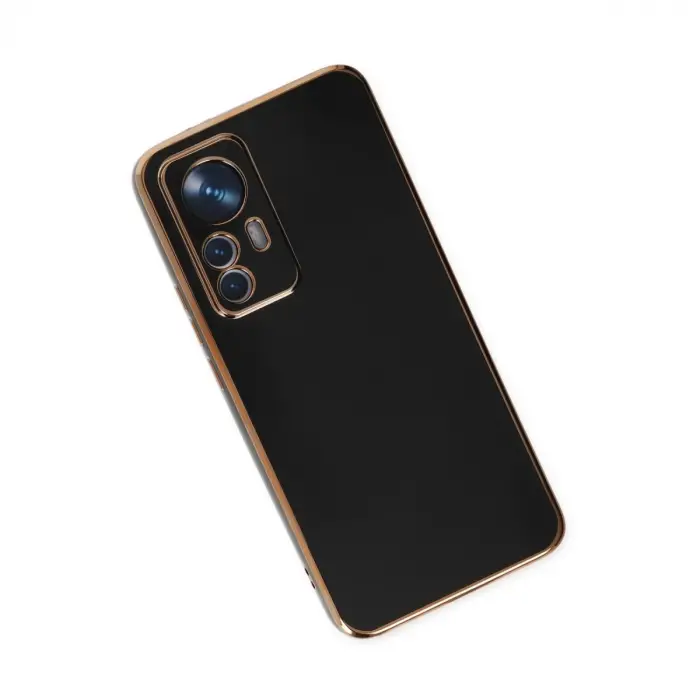 Xiaomi Mi 12t Pro Kılıf Volet Silikon - Siyah