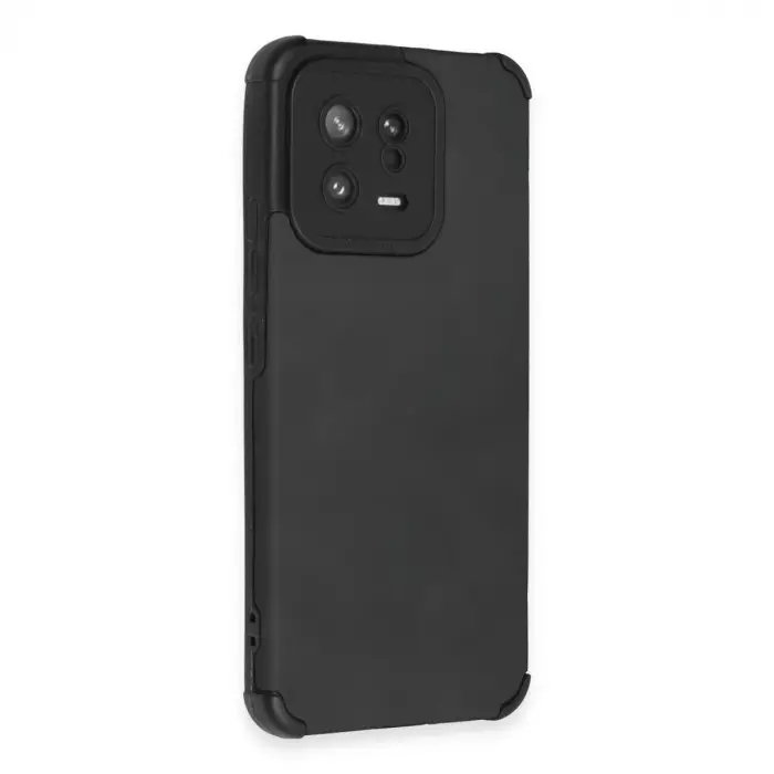 Xiaomi Mi 13 Kılıf Loop Deri Silikon - Siyah