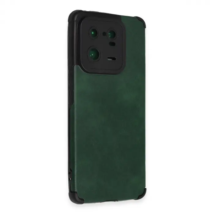 Xiaomi Mi 13 Pro Kılıf Loop Deri Silikon - Yeşil