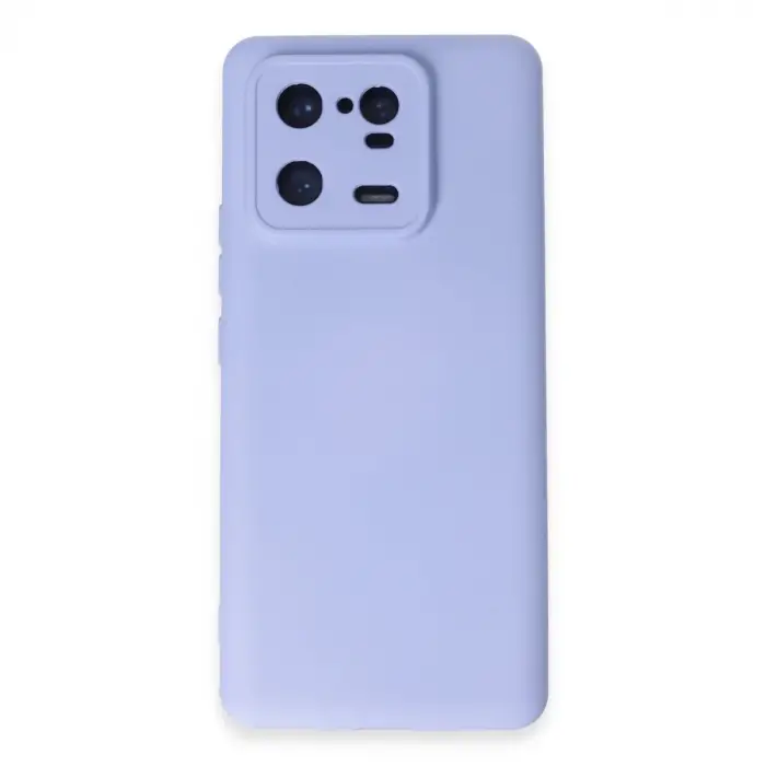 Xiaomi Mi 13 Pro Kılıf Nano İçi Kadife Silikon - Lila