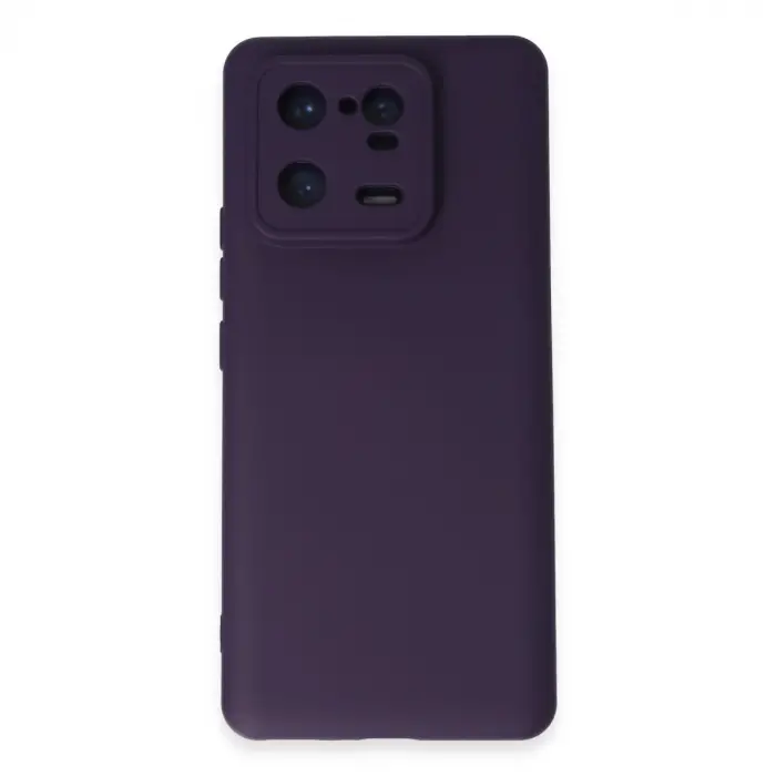 Xiaomi Mi 13 Pro Kılıf Nano İçi Kadife Silikon - Mor