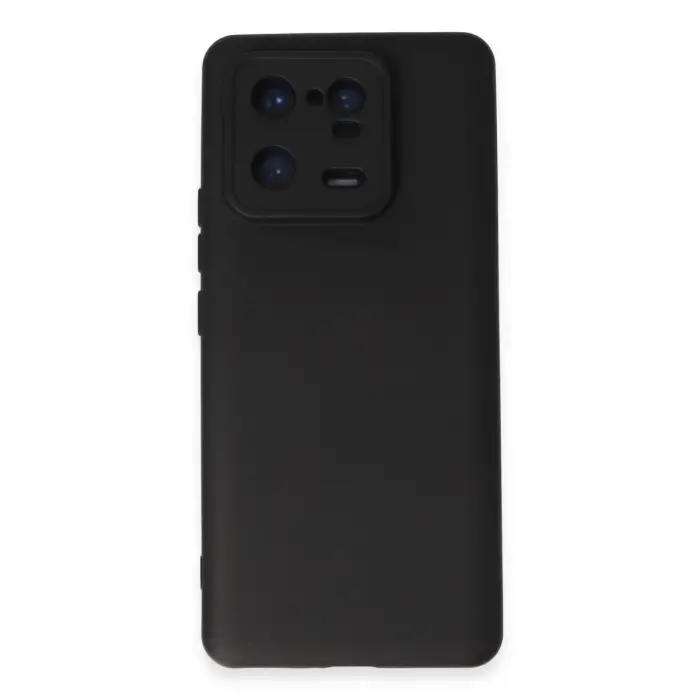 Xiaomi Mi 13 Pro Kılıf Nano İçi Kadife Silikon - Siyah
