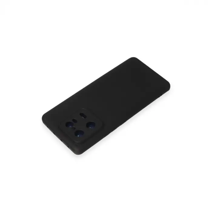 Xiaomi Mi 13 Pro Kılıf Nano İçi Kadife Silikon - Siyah