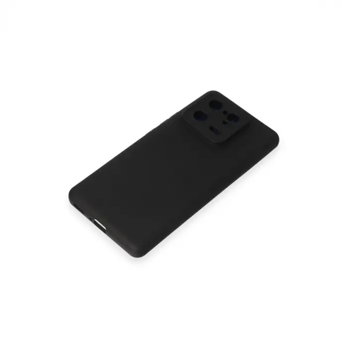 Xiaomi Mi 13 Pro Kılıf Nano İçi Kadife Silikon - Siyah