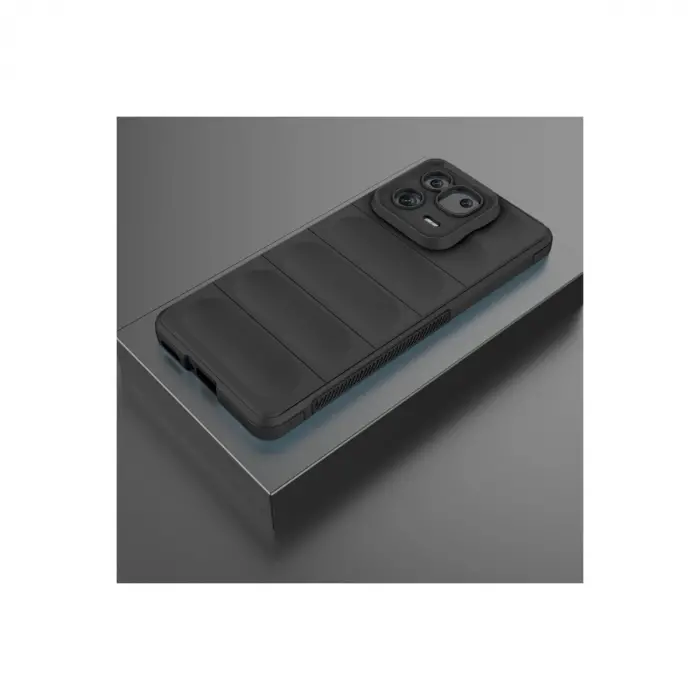 Xiaomi Mi 13 Pro Kılıf Optimum Silikon - Siyah