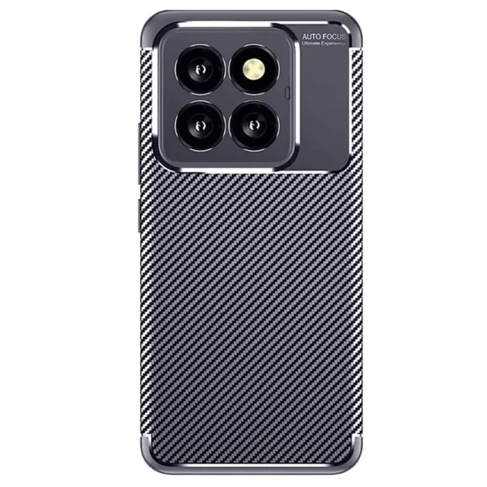 Xiaomi Mi 14t Pro Kılıf Auto Focus Karbon Kapak - Lacivert