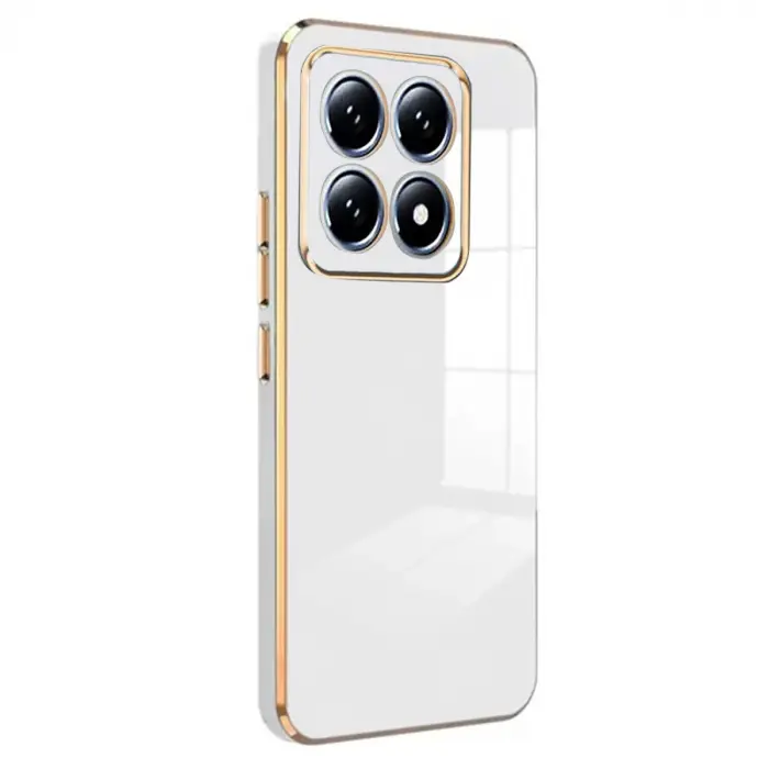 Xiaomi Mi 14t Pro Volet Silikon - Beyaz