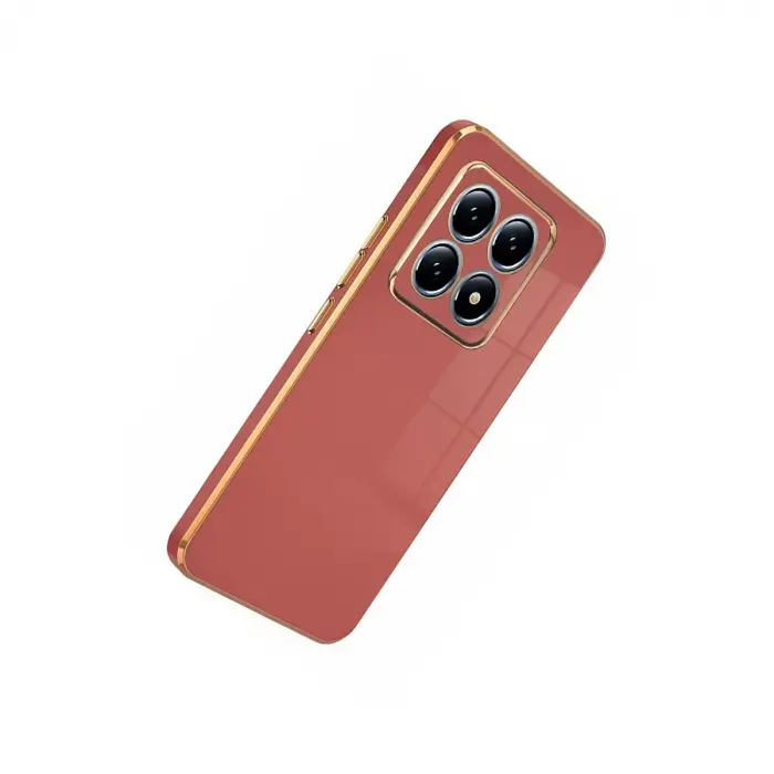 Xiaomi Mi 14t Pro Volet Silikon - Kırmızı