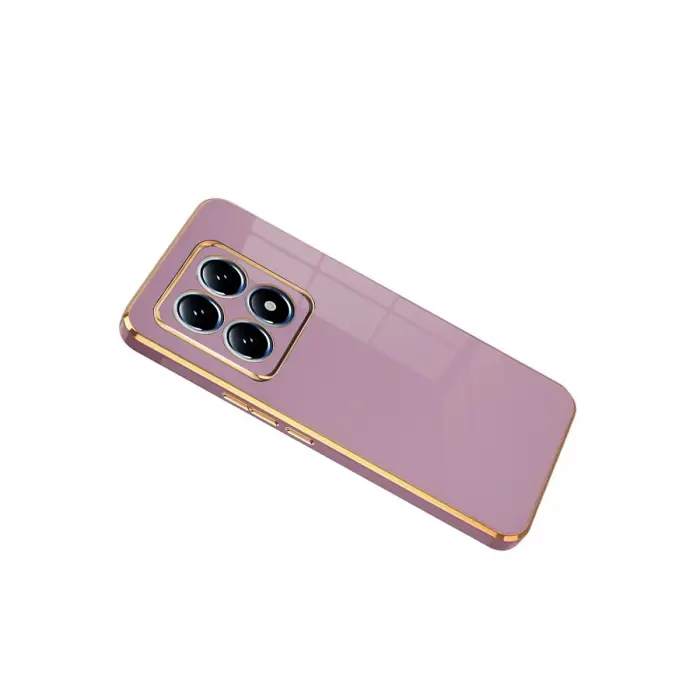 Xiaomi Mi 14t Pro Volet Silikon - Mor