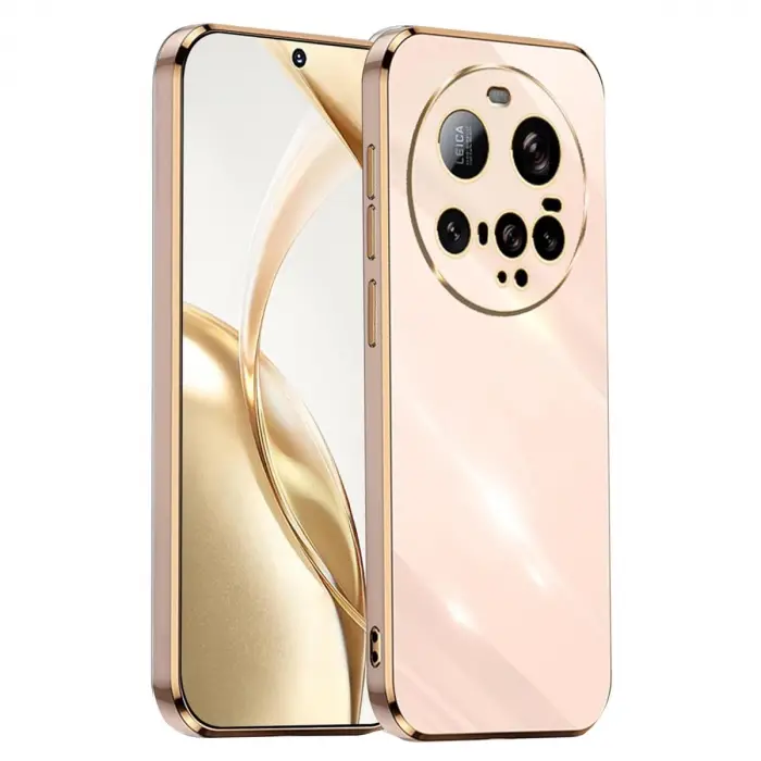 Xiaomi Mi 15 Ultra Kılıf Volet Silikon - Pembe