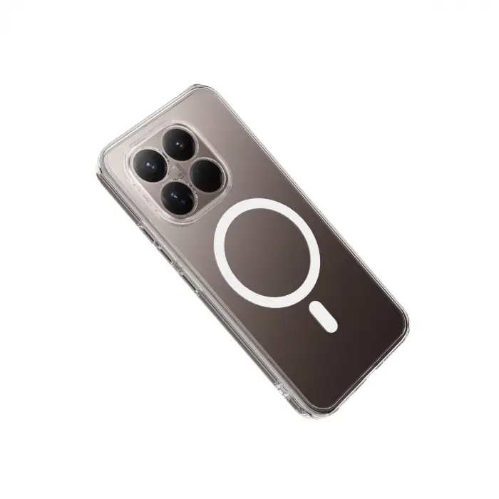 Xiaomi Mi 15t Combo Sert Şeffaf Magsafe Kapak - Şeffaf