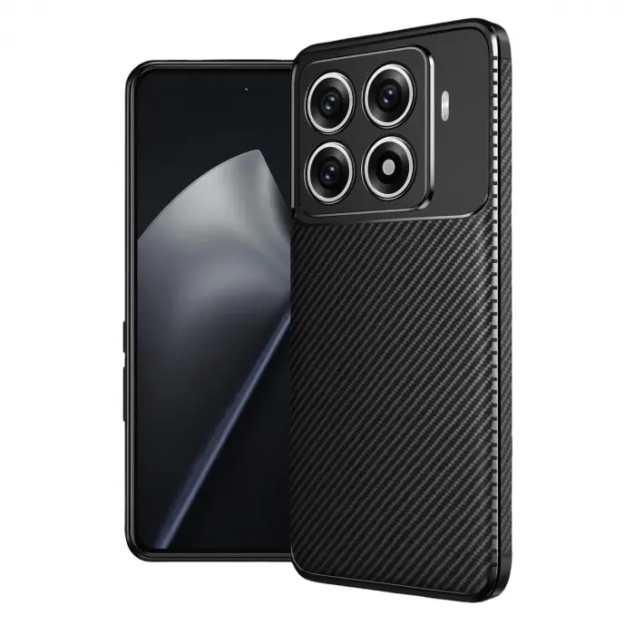 Xiaomi Mi 15t Pro Auto Focus Karbon Kapak - Siyah