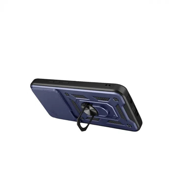 Xiaomi Mi 15t Pro Pars Lens Yüzüklü Silikon - Lacivert
