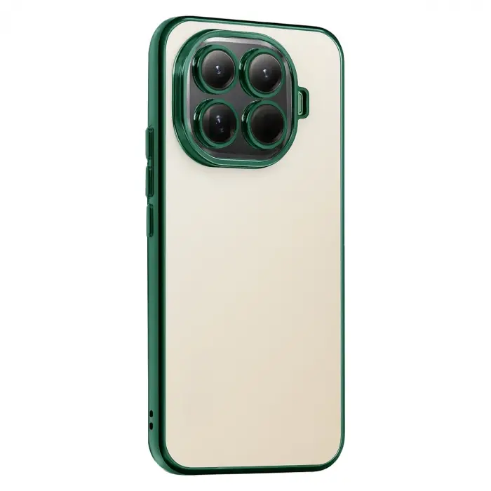 Xiaomi Mi 15t Pro Razer Lensli Silikon - Yeşil