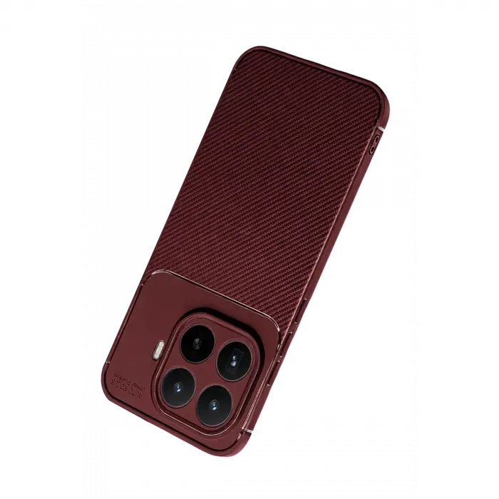 Xiaomi Mi 17t Pro Auto Focus Karbon Kapak - Bordo