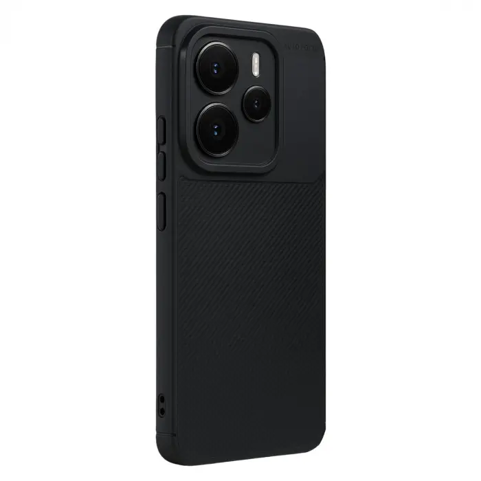 Xiaomi Note 14 5g Auto Focus Karbon Kapak - Siyah