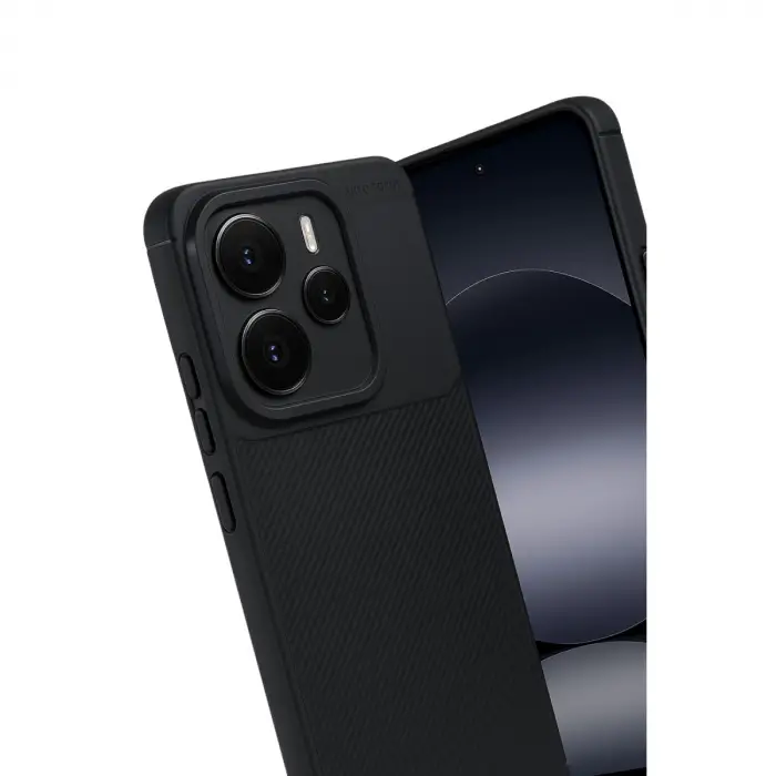 Xiaomi Note 14 5g Auto Focus Karbon Kapak - Siyah