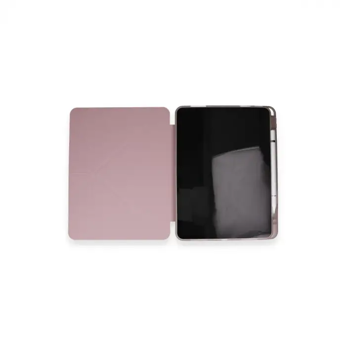 Xiaomi Pad 6 Kılıf Kalemlikli Mars Tablet Kılıfı - Rose Gold