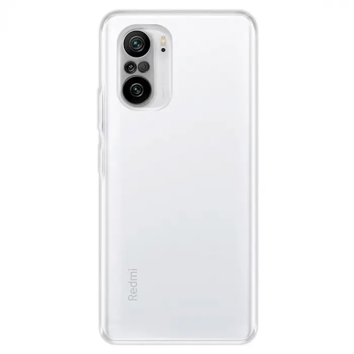 Xiaomi Poco F3 Kılıf Deluxe 2mm Şeffaf Silikon - Şeffaf