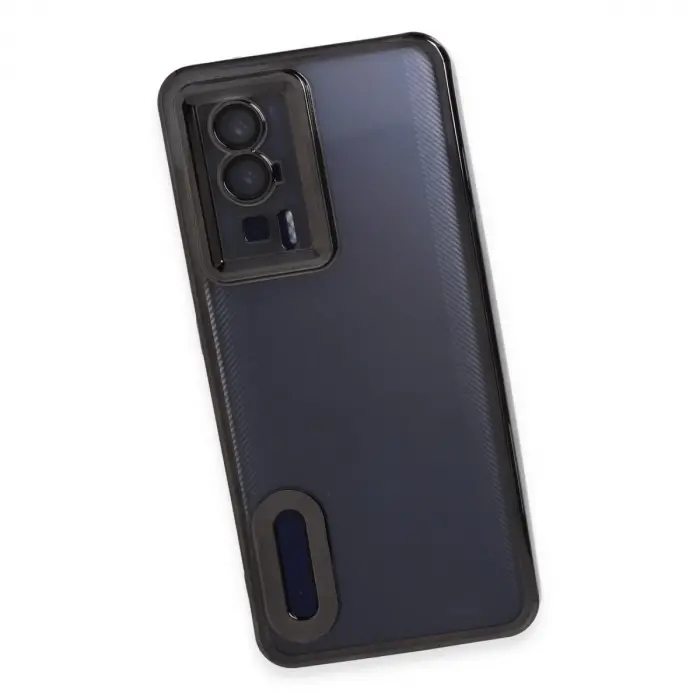 Xiaomi Poco F5 Pro Kılıf Slot Silikon - Siyah