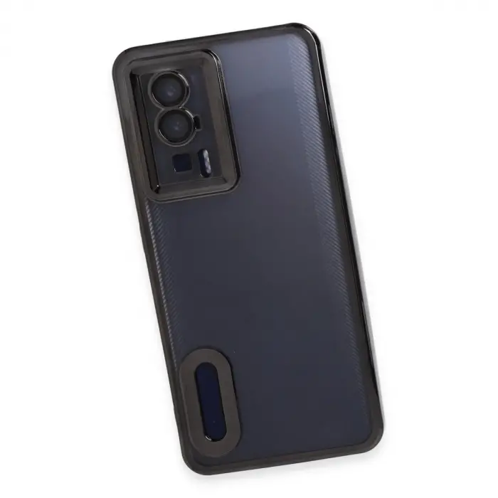 Xiaomi Poco F5 Pro Kılıf Slot Silikon - Siyah