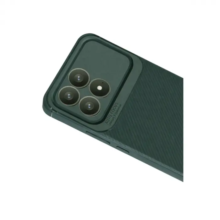 Xiaomi Poco F8 Pro Auto Focus Karbon Kapak - Koyu Yeşil