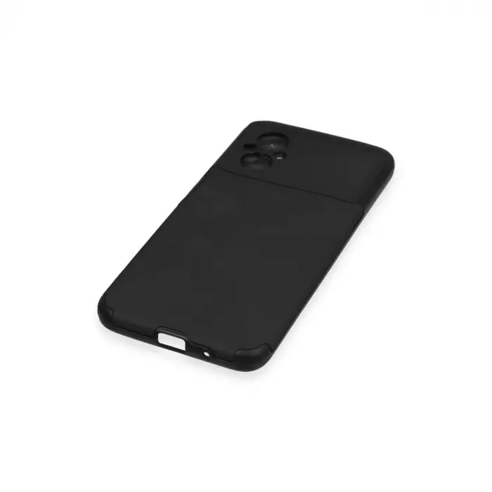 Xiaomi Poco M5 Kılıf Loop Deri Silikon - Siyah