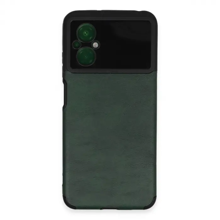 Xiaomi Poco M5 Kılıf Loop Deri Silikon - Yeşil
