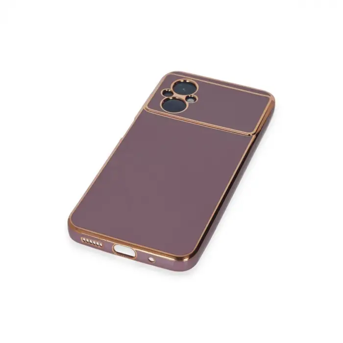 Xiaomi Poco M5 Kılıf Volet Silikon - Mor