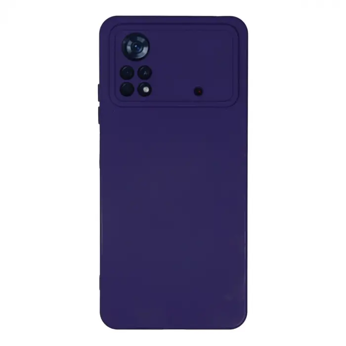 Xiaomi Poco X4 Pro 5g Kılıf Nano İçi Kadife Silikon - Mor