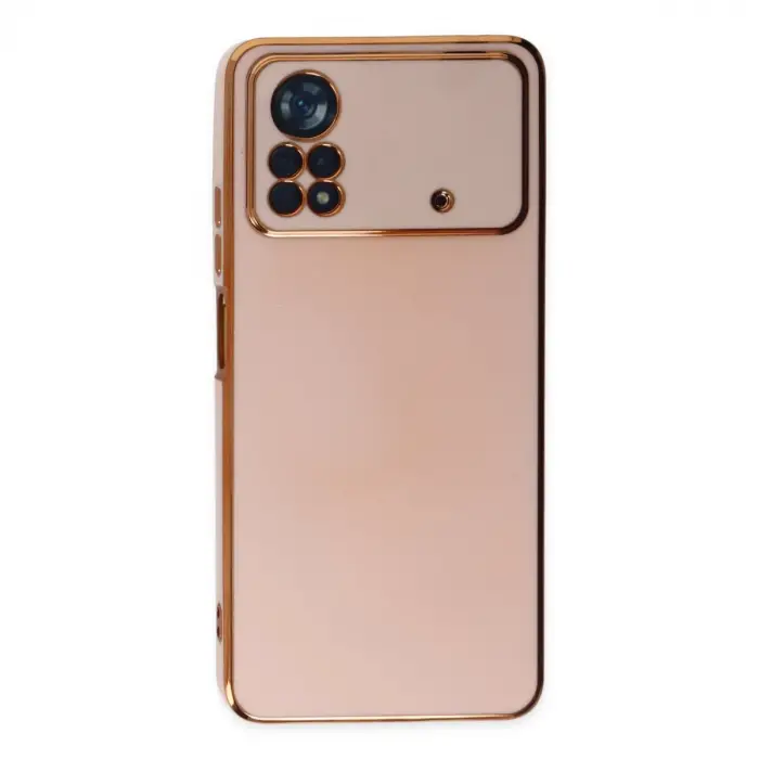 Xiaomi Poco X4 Pro 5g Kılıf Volet Silikon - Pembe