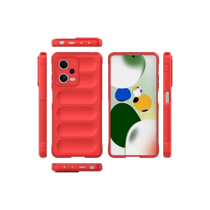 Xiaomi Poco X5 5g Kılıf Optimum Silikon - Kırmızı