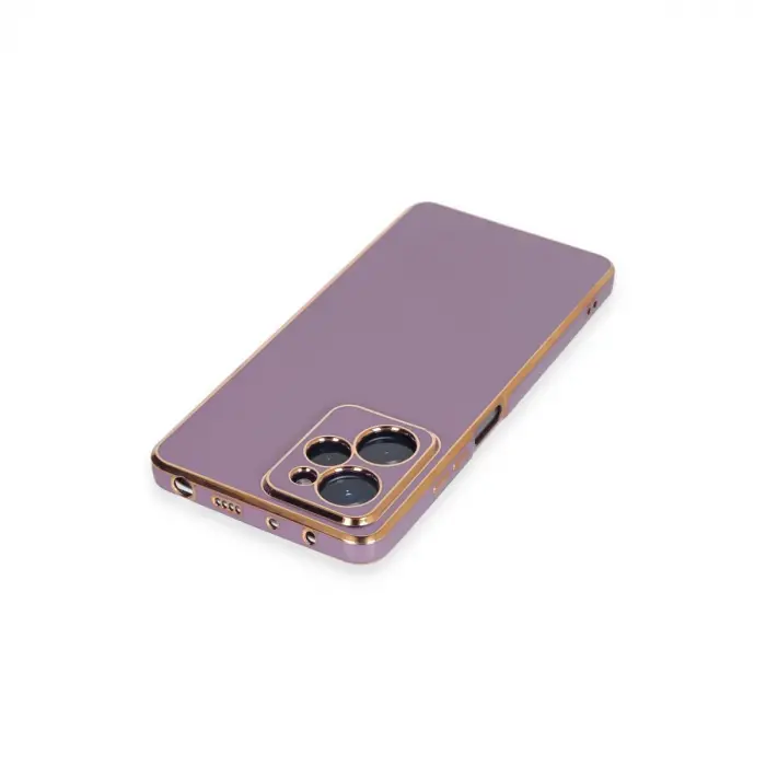 Xiaomi Poco X5 Pro 5g Kılıf Volet Silikon - Mor