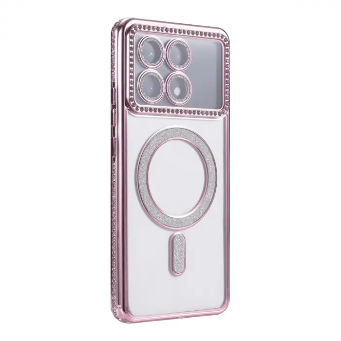Xiaomi Poco X6 Pro Joke Simli Magneticsafe Kılıf - Pembe