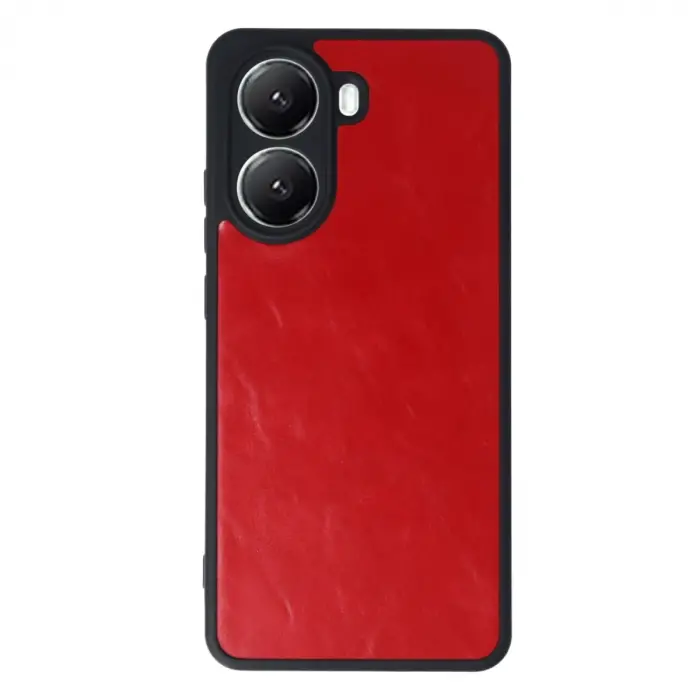 Xiaomi Poco X7 Pro Kılıf Aras Deri Kapak - Kırmızı