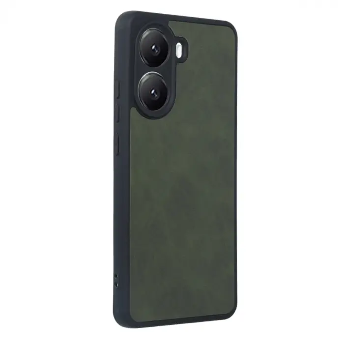 Xiaomi Poco X7 Pro Kılıf Aras Deri Kapak - Koyu Yeşil