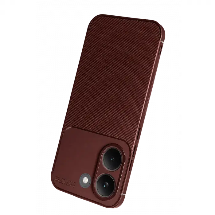 Xiaomi Poco X8 Pro Auto Focus Karbon Kapak - Bordo