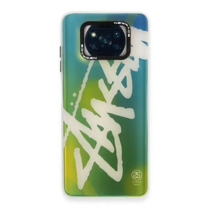 Xiaomi Pocophone X3 Kılıf Estoril Desenli Kapak - Estoril - 2