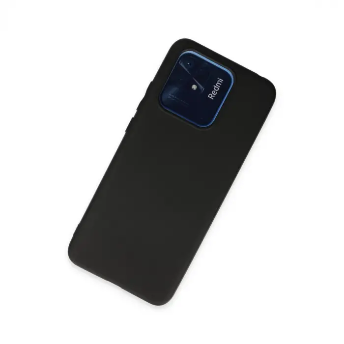 Xiaomi Redmi 10c Kılıf First Silikon - Siyah