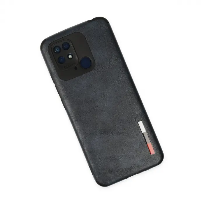 Xiaomi Redmi 10c Kılıf Loop Deri Silikon - Lacivert