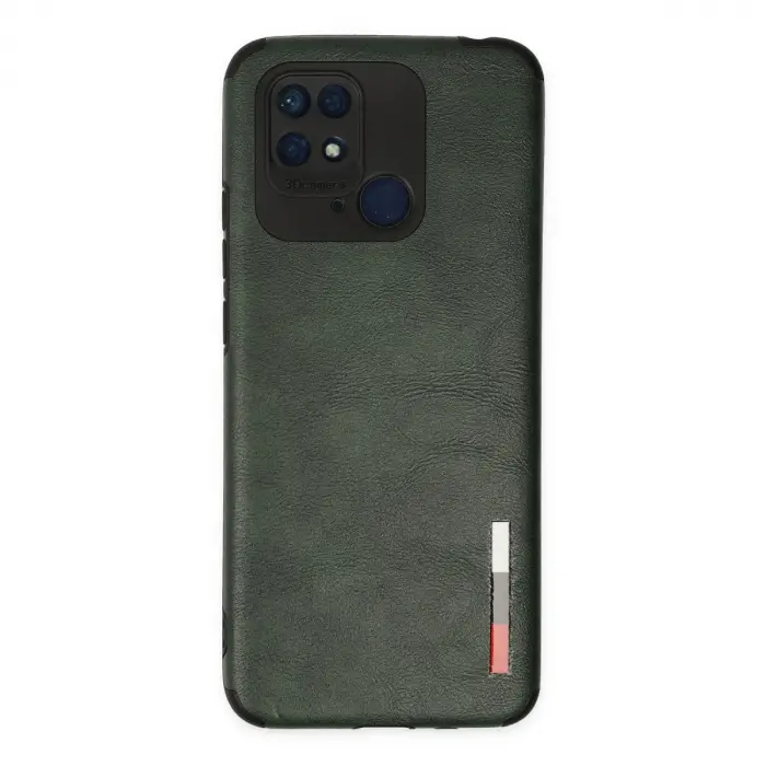 Xiaomi Redmi 10c Kılıf Loop Deri Silikon - Yeşil