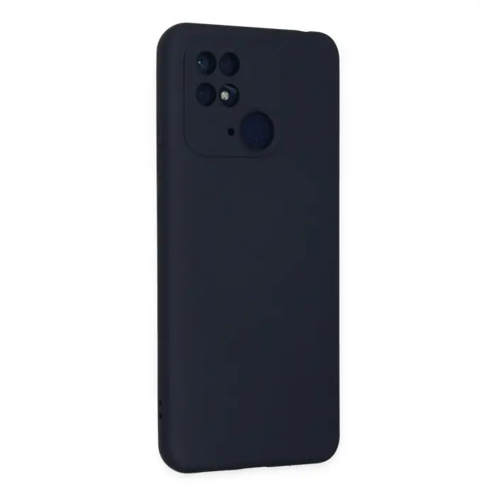 Xiaomi Redmi 10c Kılıf Nano İçi Kadife Silikon - Lacivert
