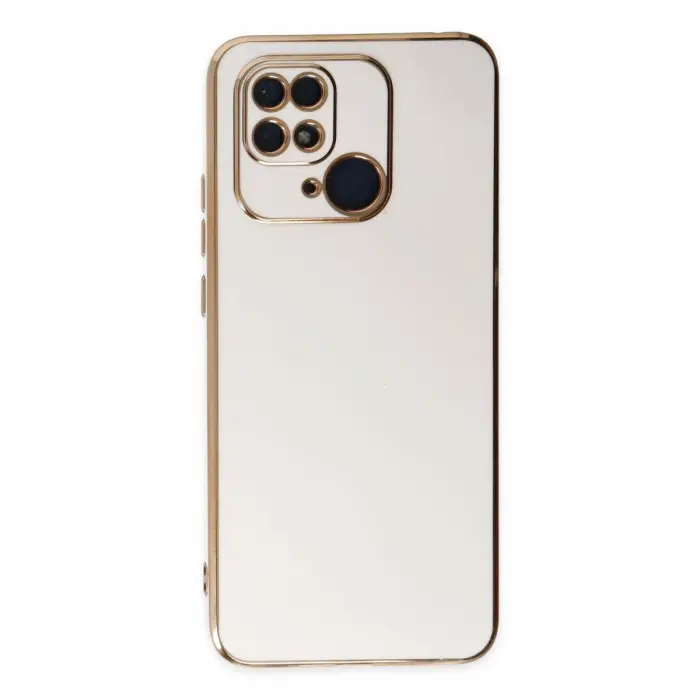 Xiaomi Redmi 10c Kılıf Volet Silikon - Beyaz