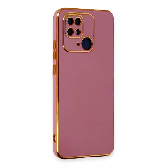 Xiaomi Redmi 10c Kılıf Volet Silikon - Kırmızı